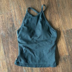 Lululemon Ebb to Street Halter Gray Size 6